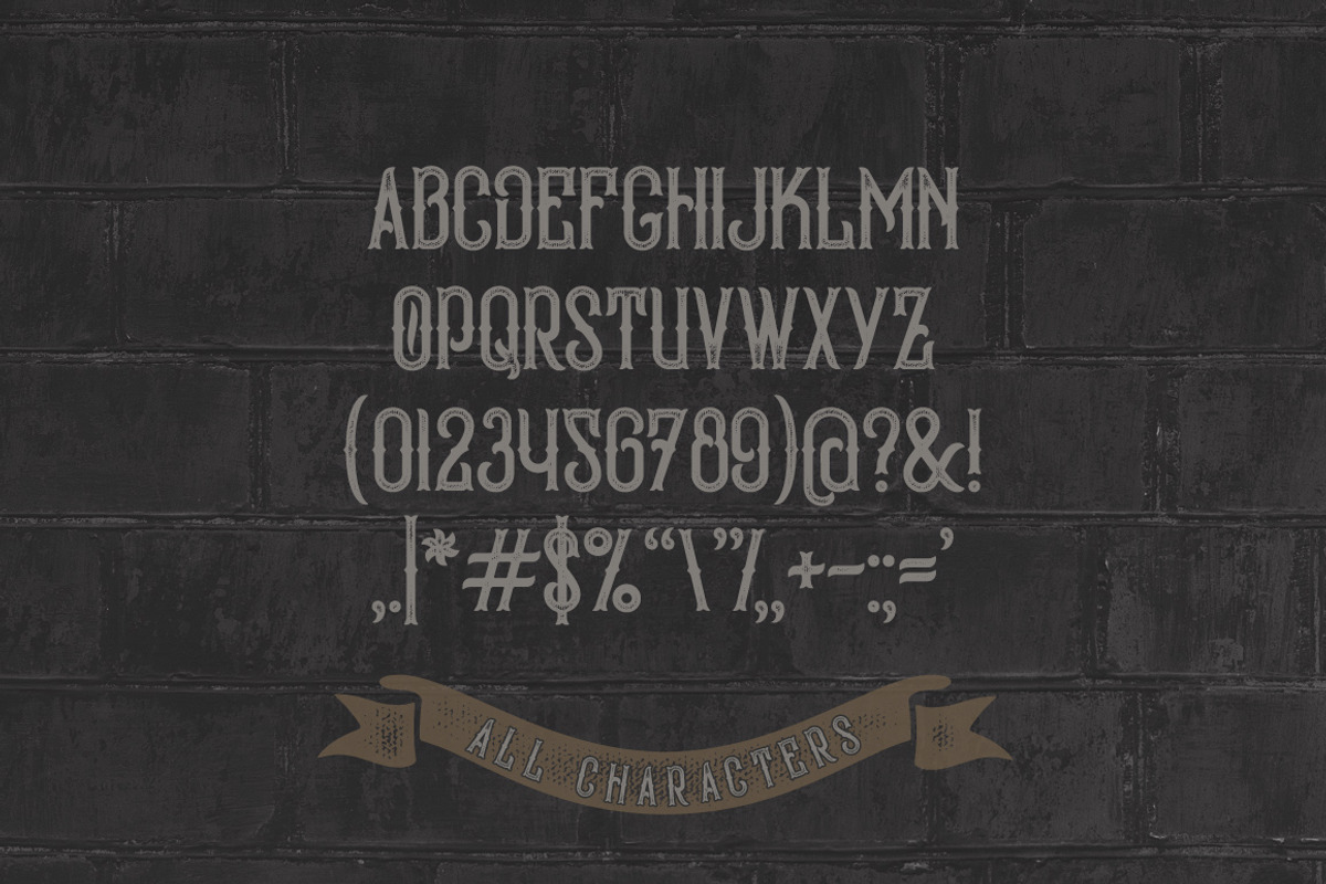 Bald Eagle Typeface preview 3
