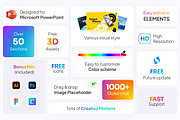 Monster Slides PowerPoint Template, a Presentation Template by Brandearth RRGraph (Thumbnail 3 of 17)