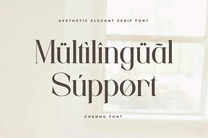 Chenno - Elegant Serif Font