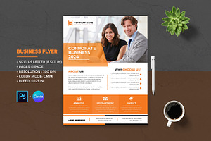 Business Flyer | Corporate Flyer, a Flyer Template by Designscozy