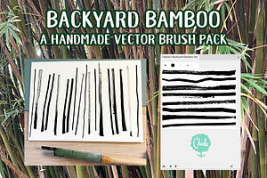 Backyard Bamboo Vector Brushes