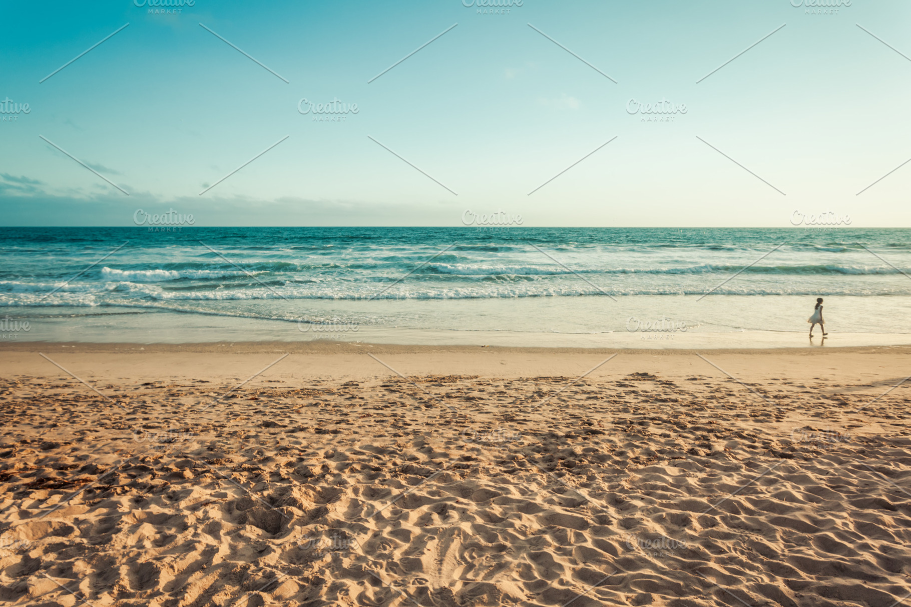 Beach in santa monica containing santa monica, california, and ca, an Arts & Entertainment Photo by Dolce Vita