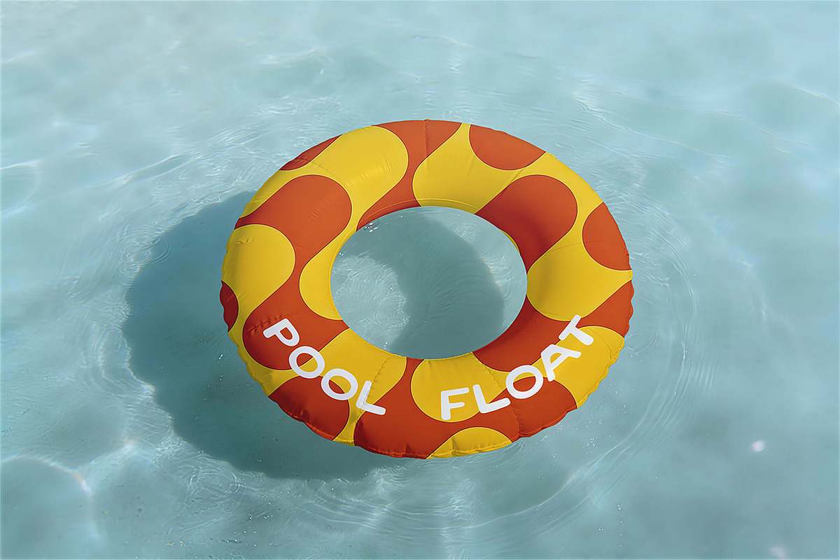 Summer Pool Float Mockup, a Product Mockup by Pitchlook.Studio (Photo 2 of 4)