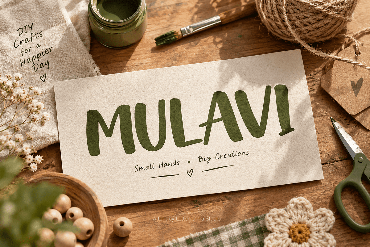 Bravyka Bold Script Hand Lettering, a Handwritten Font by Letterhanna Studio (Photo 4 of 9)