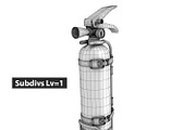 Fire Extinguisher, an Object 3D Model by Tedi Permana (Thumbnail 6 of 11)