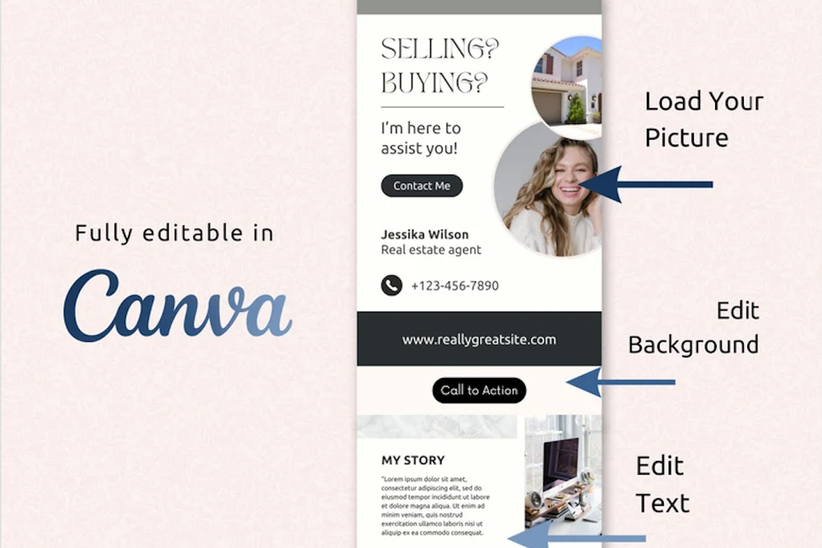 Real Estate Newsletter Template Pack, an Email Template by PittaFinePrint (Photo 5 of 9)