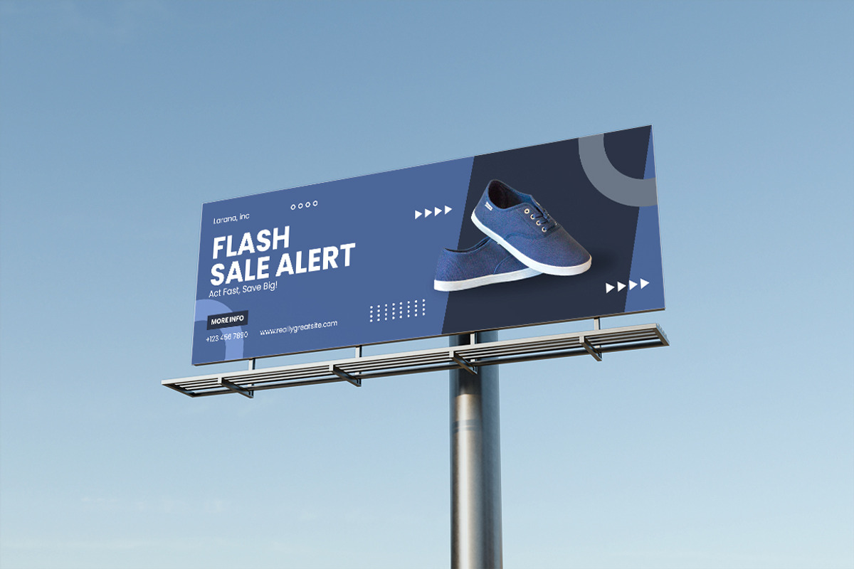 Billboard Mockup, an Advertising Mockup by xavier_studio (Photo 3 of 5)