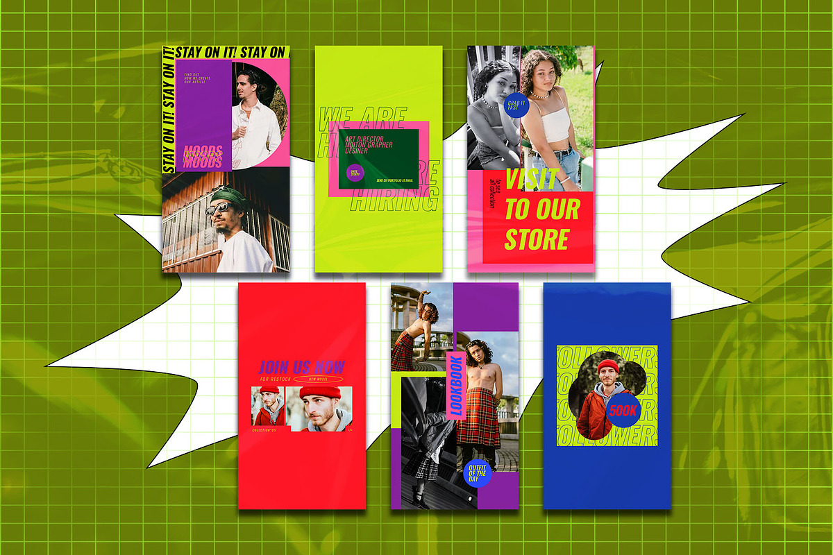 Fstvlpop Style Instagram | PSD, a Social Media Template by Azruca (Photo 6 of 6)