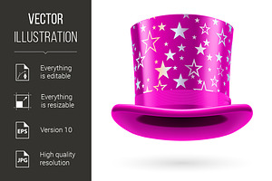 Top Hat, a Background Graphic by DvargShop