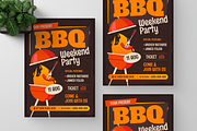 BBQ Weekend Party Flyer, a Flyer Template by Annora Studio (Thumbnail 6 of 6)
