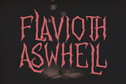 Kroxce Horror Display Font, a Handwritten Font by Maulana Creative (Thumbnail 5 of 7)
