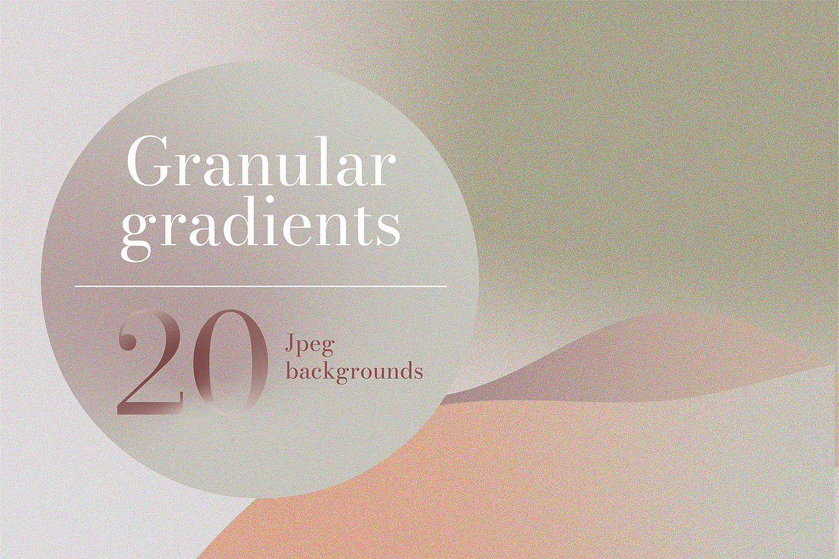 Granular Gradients, a Gradient Add-On by CL Creative Studio (Photo 1 of 12)