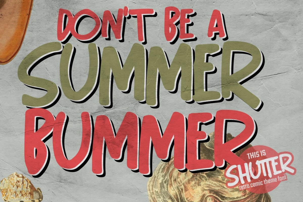 Shutter - Handwritten Brush font, a Script Font by Gassstype (Photo 6 of 9)