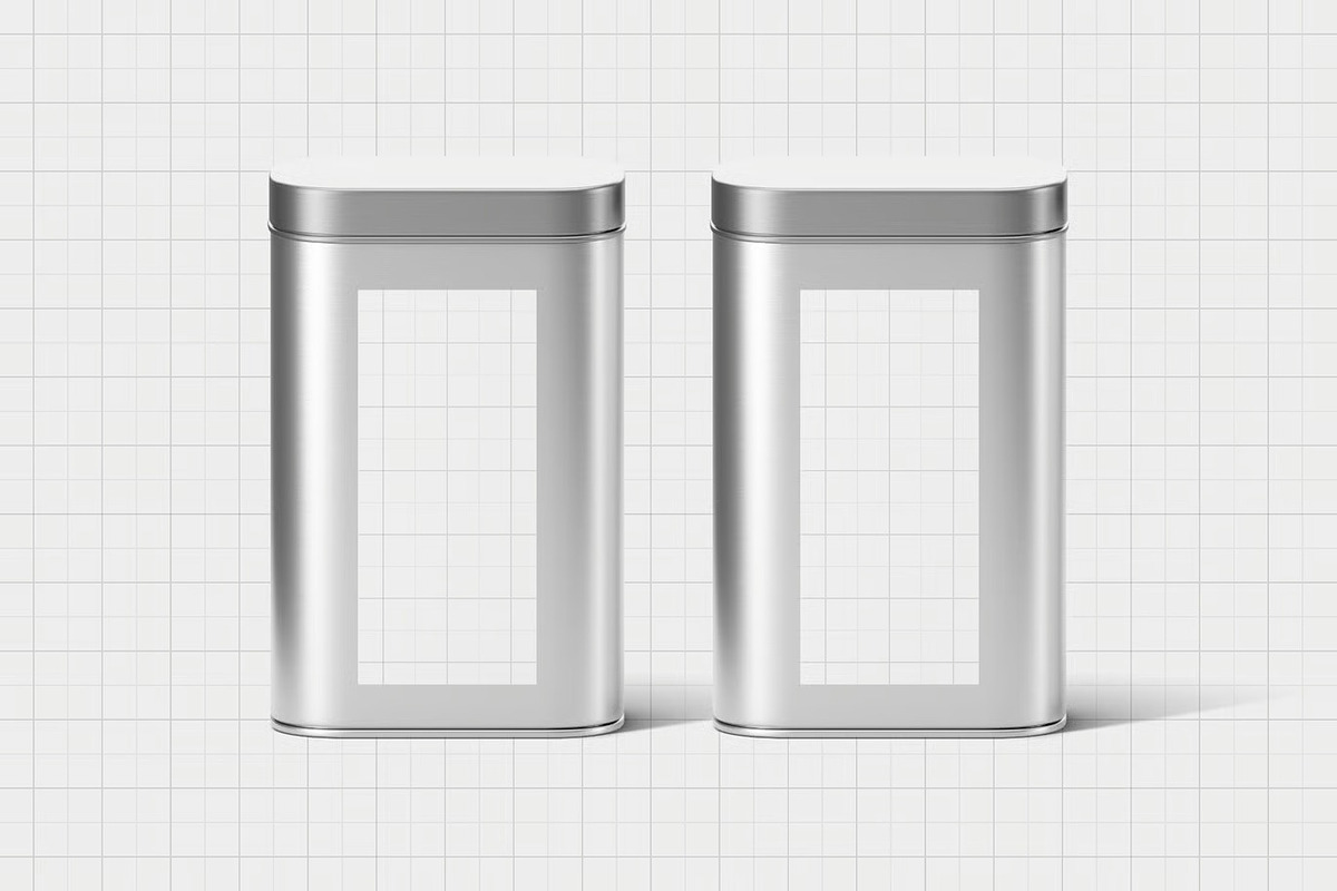 Tin Box Mockup, a Packaging Mockup by zpackcreative (Photo 2 of 4)