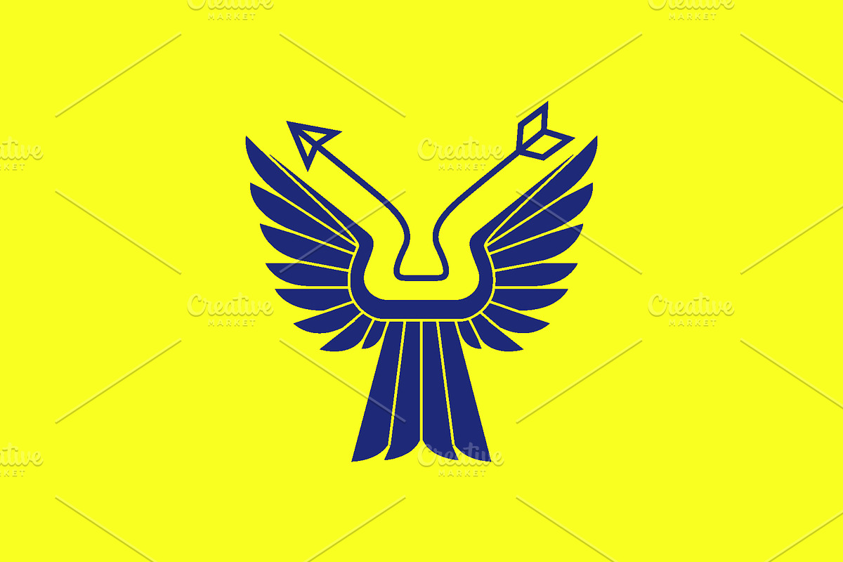 wings bird arrows clean modern logo, a Branding & Logo Template by devastd