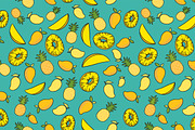 Seamless Summer Patterns Bundle, a Pattern Graphic by wowpatterns (Thumbnail 2 of 5)