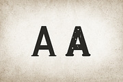 Rough Flannel Slab Serif Font, a Slab Serif Font by UICreative (Thumbnail 2 of 11)