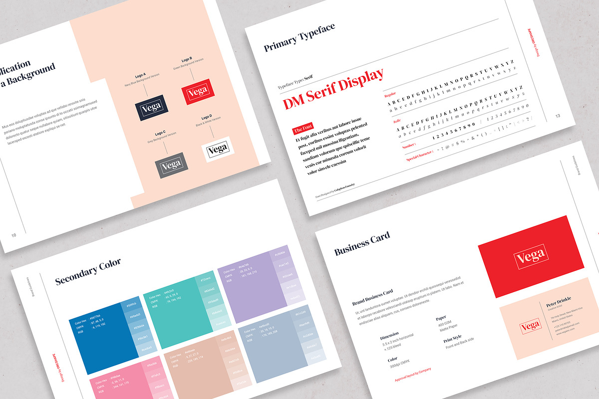 Brand Guidelines | Canva, InDesign, a Brochure Template by Orcshape Studio (Photo 5 of 14)
