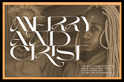 Maroon And Black, a Sans Serif Font by Areatype (Thumbnail 14 of 15)