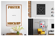Picture and Poster Frame Mockups, a Print Template by MockupForest (Thumbnail 8 of 10)