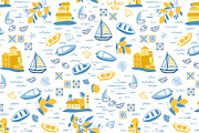 Limoncello - summer Amalfi patterns, a Pattern Graphic by Tani Kuzminka (Thumbnail 22 of 24)
