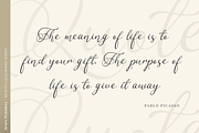 Aespa Maribell | Beauty Calligraphy, a Script Font by Denustudios (Thumbnail 6 of 15)