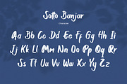 Sotto Banjar - Handwritten Display, a Handwritten Font by Samtiv Studio (Thumbnail 6 of 7)