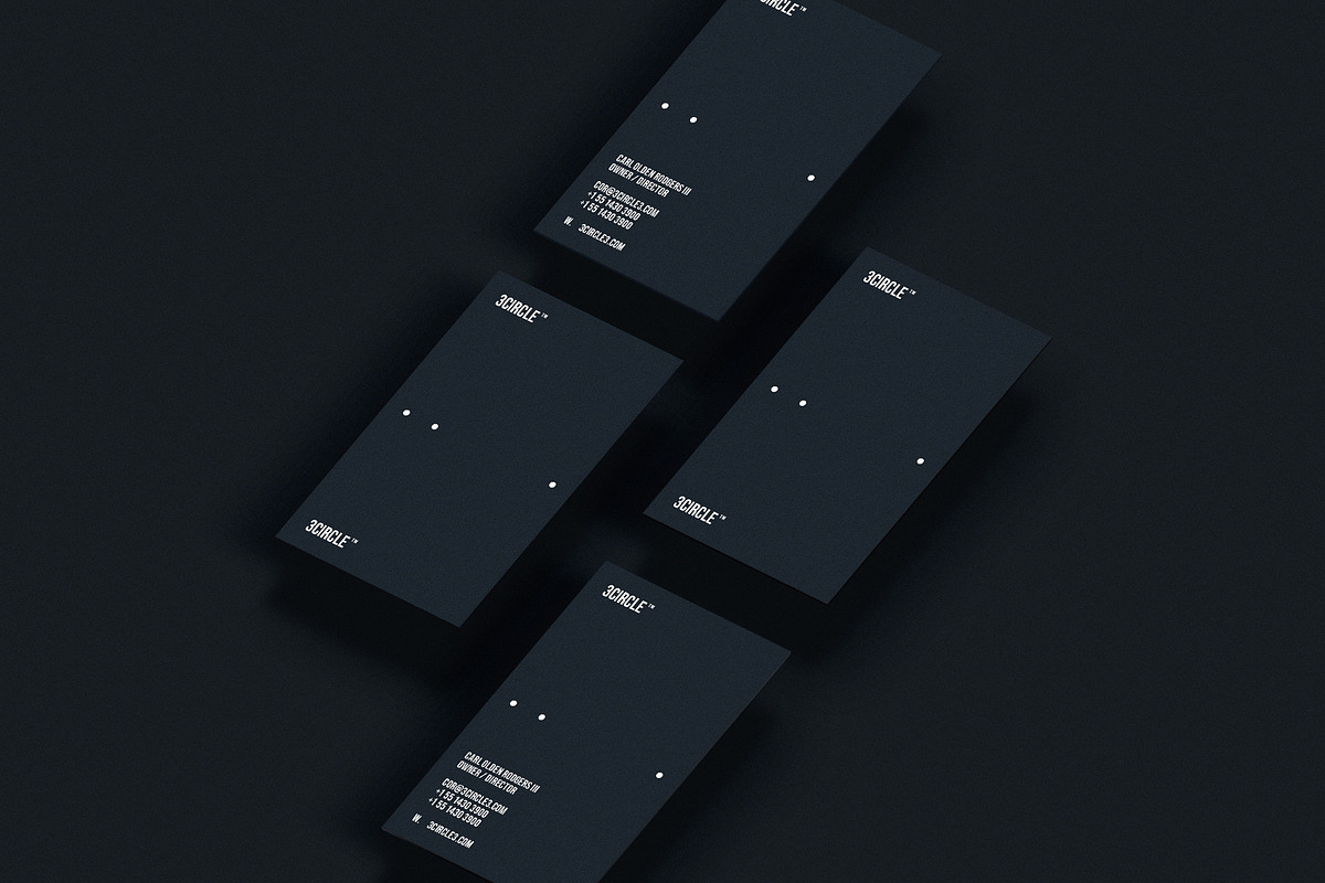 Business cards template: 3cicle, a Business Card Template by Srg® (Photo 3 of 4)