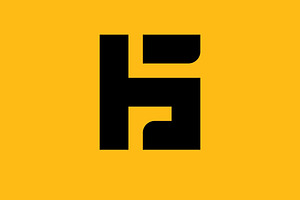 HS Logo Design and template., a Branding & Logo Template by T.Vooka