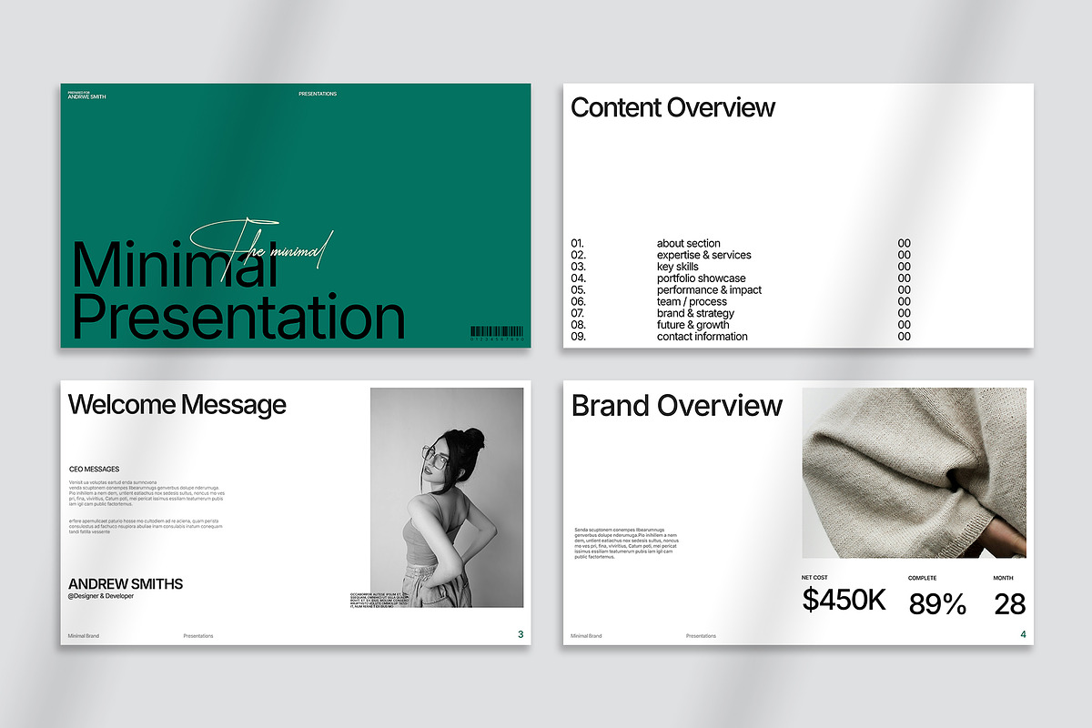 Minimal Presentation Template, a Presentation Template by Oriofix (Photo 5 of 10)