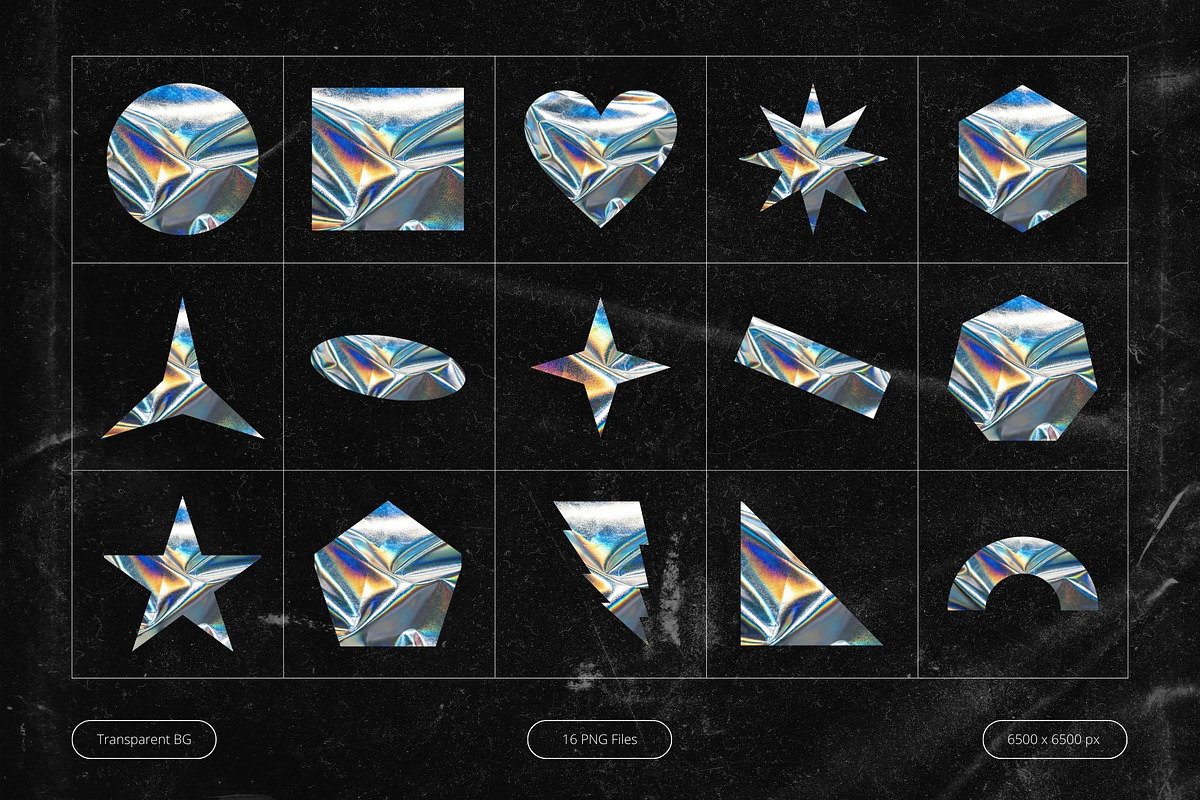 Holographic Stickers, an Object Graphic by Design Studio (Photo 3 of 3)