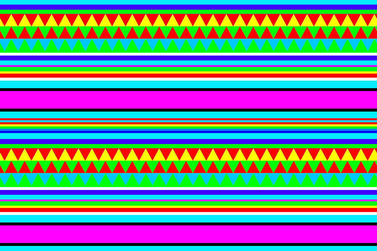 Neon Chevron Stripe Seamless Repeat, a Pattern Graphic by Sharon Schwalbe