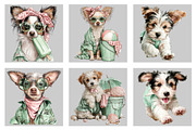 Whimsical Summer Dog Clipart, an Illustration by Black Bird Studio (Thumbnail 3 of 5)