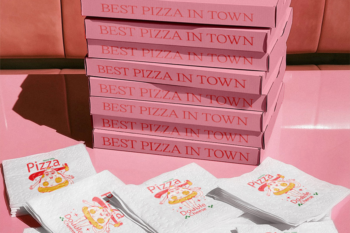 Pizza Restaurant Mockup Bundle, a Packaging Mockup by ABC Studio (Photo 4 of 5)