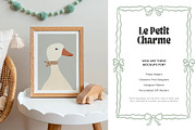 'Le Petit Charme' Kids Frames Mockup, a Household Mockup by Muse Mockups (Thumbnail 7 of 18)