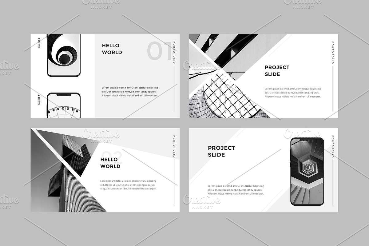 MONOCROM - Powerpoint Template, a Presentation Template by Pixelz Studio (Photo 5 of 10)