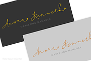 Hestor Dawson - Handwritten Font, a Handwritten Font by madeDeduk (Thumbnail 3 of 10)