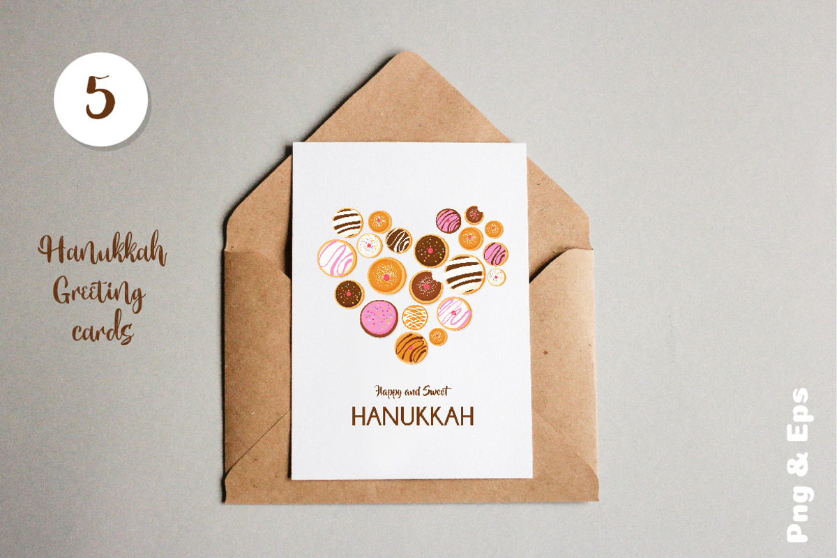 Hanukkah doughnuts, a Food Illustration by jenny lipets (Photo 5 of 6)