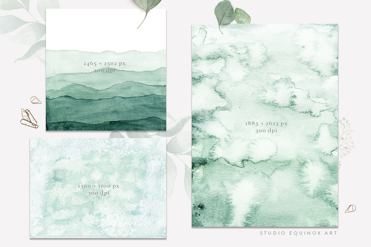 Scent of Eucalyptus - Graphic Set, an Illustration by studioequinox (Photo 19 of 21)