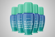 Matte Plastic Shampoo Botle Mockup, a Product Mockup by Green Art (Thumbnail 3 of 5)