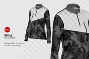Women's Polar Jacket Mockup, a Hoody Mockup by Mildstudio (Thumbnail 2 of 6)