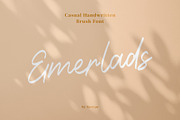 Emerlads, a Script Font by Tastype (Thumbnail 1 of 7)