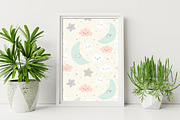 Cloud Seamless Pattern, a Pattern Graphic by Digital Studio (Thumbnail 7 of 7)