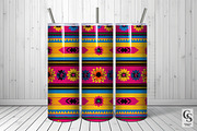 Bright Mexican Serape Digital Papers, a Pattern Graphic by Creative Store (Thumbnail 2 of 5)