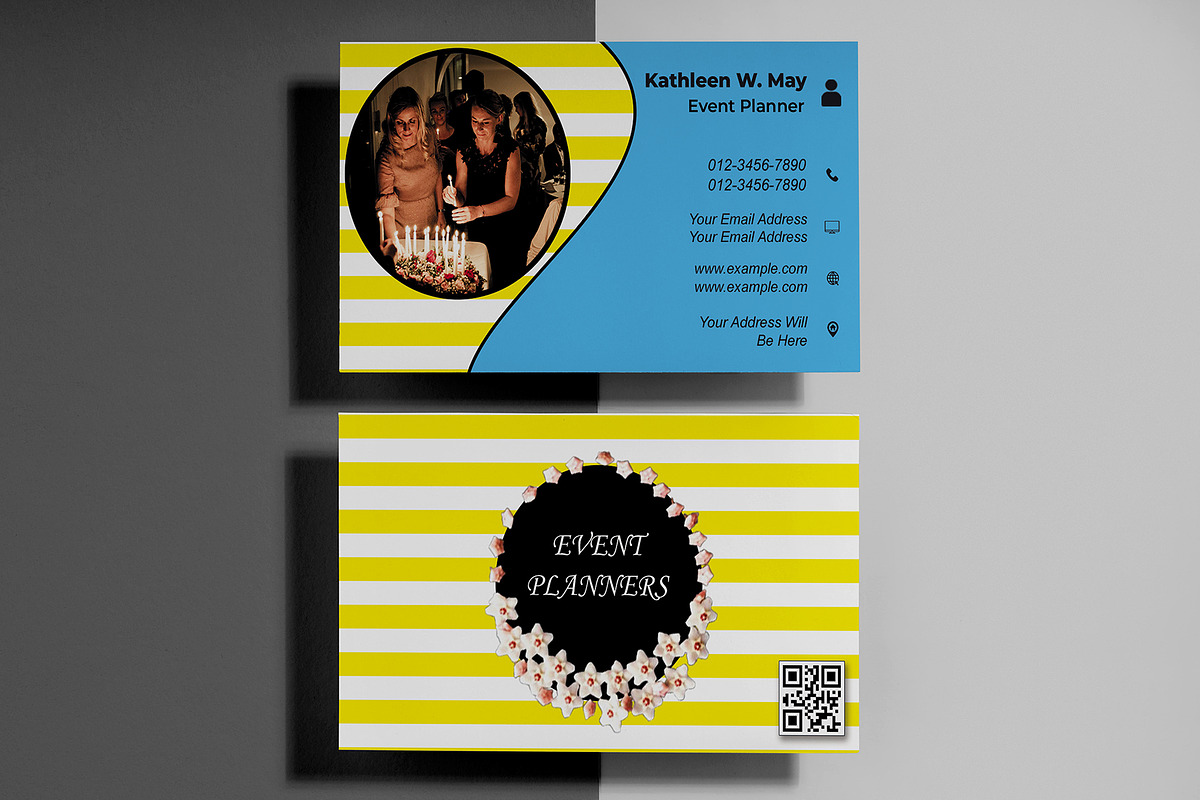 Event Planner Business Card preview 2