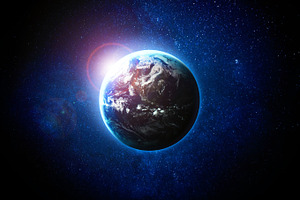 Earth view from Space