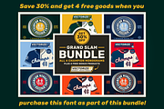 Retro-Era Baseball Serif Style 1, a Symbol Font by Para-Scope Design (Thumbnail 8 of 8)