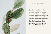 Estrella - Modern Sans Serif, a Sans Serif Font by HipFonts (Thumbnail 9 of 10)