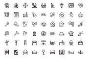 2100 Hand drawn vector icons, an Outline Icon by Visual Generation (Thumbnail 15 of 43)