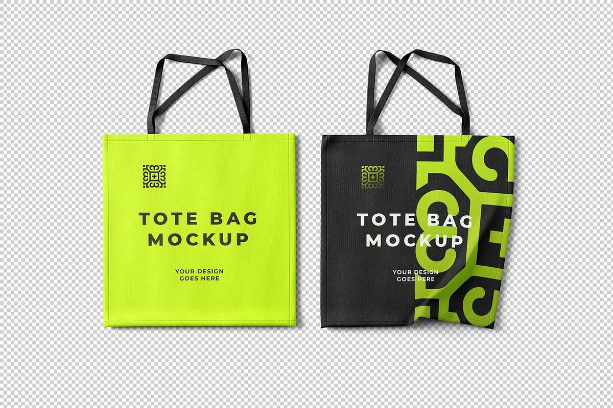 Customizable Tote Bag Mockup, a Packaging Mockup by zpackcreative (Photo 2 of 5)